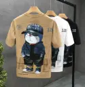 Men Cartoon Printed T-Shirt Summer Stylish Trendy