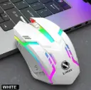 Compact Wireless RGB Gaming Mouse - 1 Pcs
