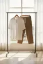 2pc Drop Shoulder Polo & Baggy Trousers Full Tracksuit for Men's