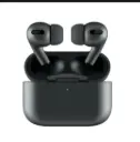 BlackOut Pro Wireless Earbuds — Matte Black & White Edition | Premium Sound, Sleek Design & Charging Case
